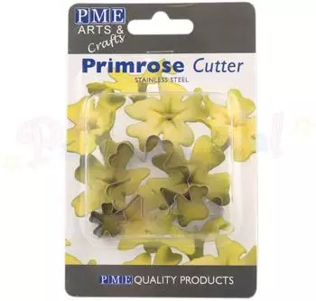 Pme Arts & Craft Primelblüten-Ausstecher aus Edelstahl, 3-teilig (PR261)