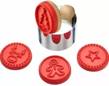 Westmark Keksstempel-Set, Kunststoff, 6-teilig (30352260)