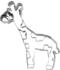 Städter Ausstecher Giraffe (153042)
