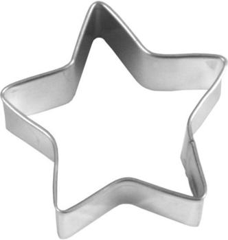 Birkmann Ausstecher Stern Weißblech 5 cm mit 5 Zacken