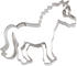 Städter Präge-Ausstecher Pony 6 cm Edelstahl