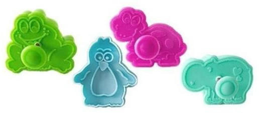 Silikomart ACC101 Mini Cookie Cutter Funny Animals