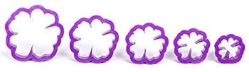 Decora Ausstechformen Wild Rose Kit, Violett