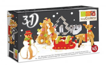 ScrapCooking 8 Christmas biscuit cutters