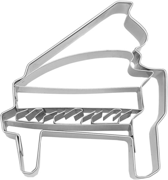 Städter Präge-Ausstecher Klavier 7 cm