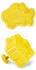 Städter Kunststoff-Ausstecher-Form Fisch 6,5 cm Gelb