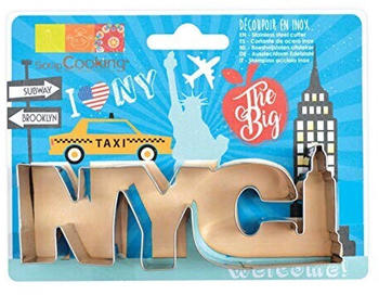 ScrapCooking "ScrapCooking Ausstecher aus Edelstahl""NYC"""