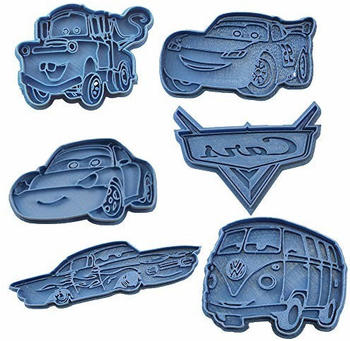Cuticuter Cars Pack Ausstechform 6 Stück