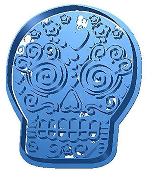 Cuticuter Halloween Totenkopf Mexican Pommes Kekse 8 cm