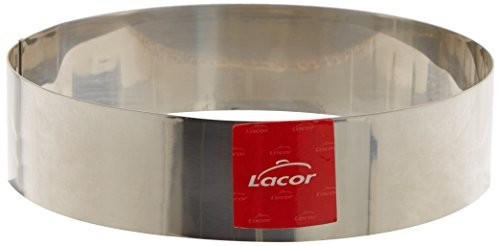 Lacor Kuchen-/ Ausstechform, rund (Durchmesser / Höhe: 16 cm / 4 cm)