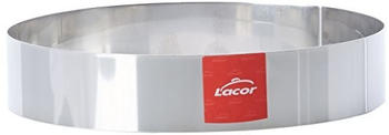 Lacor Kuchen-/ Ausstechform, rund (Durchmesser / Höhe: 20 cm / 4 cm)