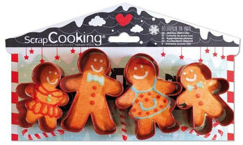 ScrapCooking 4 gingerbread cookie cutters