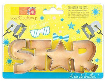 ScrapCooking Stainless steel cookie cutter star