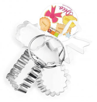 ScrapCooking 4 stainless steel cookie cutters - deco