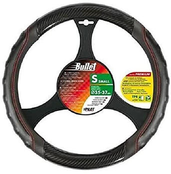Lampa 32974 Lenkradbezug Bullet Schwarz/Rot 35-37 cm
