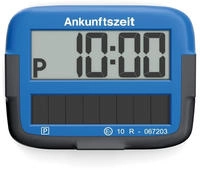 Needit PARK Micro Solar elektr. Parkscheibe Zulass. blau (9020)