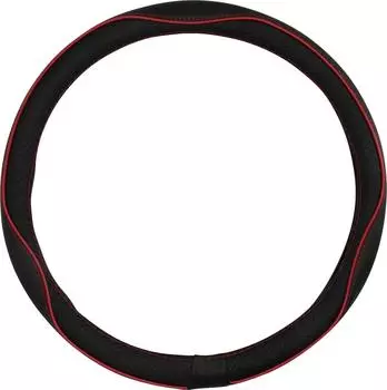 Cartrend Performance Lenkradhülle, 37-39cm, rot (11249)