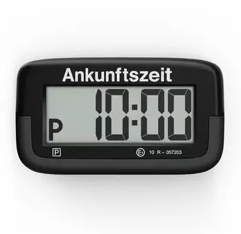 Needit Park Micro elektronische Parkscheibe, schwarz (5730)
