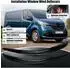 LuxusKollektion Windabweiser schwarz, Renault Trafic / Fiat Talento / Nissan NV300 / Opel Vivaro (2014-2022), 1 Paar