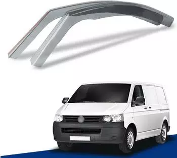 LuxusKollektion Windabweiser VW Transporter T5/T6/T6.1 Acrylglas