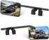 LuxusKollektion Anhängerspiegel Universal Clip-On 360° verstellbar, 2 Stück