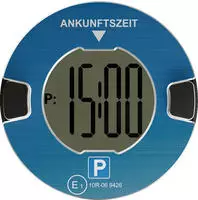 OOONO Park elektrische Parkscheibe f&uuml;rs Auto I vollautomatische Parkuhr Aluminium