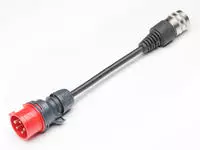 Juice 3050, Juice Connector Adapter CEE16 3-phasig (rot) | Einfach E-Auto