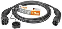 LAPP MOBILITY Ladekabel Typ 2, bis zu 22 kW, 10 m, schwarz (64691)