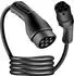 LogiLink Elektroauto-Ladekabel Mode 3 10 m Typ 2 zu Typ 2 3-phasig 32A 22kW (EVC0123)