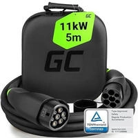 Green Cell EVKABGC03 Ladekabel f&uuml;r Elektrofahrzeuge Schwarz Typ 2 3 5 m...