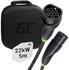 GreenCell Typ 2 Ladekabel EV 22kW 5m Mode 3 für Elektroautos Model Y Model 3 Model S / X