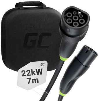 GreenCell Typ 2 Ladekabel EV 22kW 7m Mode 3 für Elektroautos Model Y Model 3 Model S / X