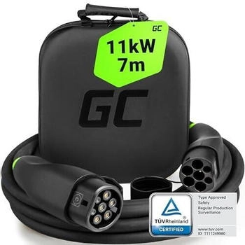GreenCell Typ 2 Ladekabel EV 11kW 7m Mode 3 f&uuml;r Elektroautos Model Y Model 3 Model S / X