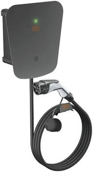 OBO Bettermann WB AC BL Wallbox Basic, 11kW, Typ 2, 5m Kabel (6570020)