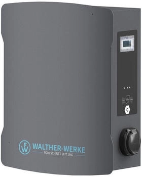 Walther-Werke Wallbox smartEVO duo connect, 2 Ladedose max. 22kW PLC ISO 15118, 4G (98603214)