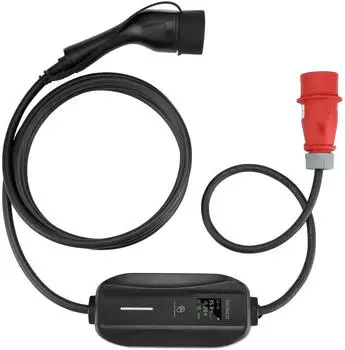 Deltaco Elektroauto Ladekabel E-Charge (CEE 16 11 kW 16 A 6 m)