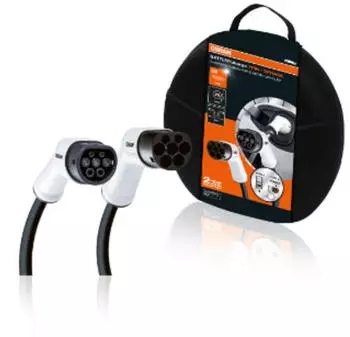 Osram Elektroauto Ladekabel E-Ladekabel (Typ 2 22 kW 32 A 5 m)