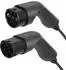 Deltaco Elektroauto Ladekabel EV-Ladekabel E-Auto & Hybrid Typ2 auf Typ2 16 A 3,6 kW 1-phasig (Typ 2 3.60 kW 16 A 5 m)