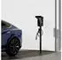 LogiLink Elektroauto Ladezubehör Wandhalterung mit Kabelablage für Auto-Ladekabel