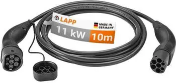 Lapp Mobility Ladekabel Typ 2 bis zu 11 kW 10 m schwarz (5555934050)