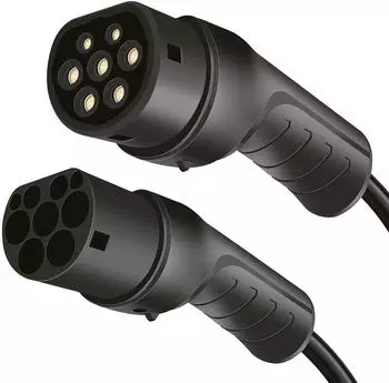 LogiLink Elektroauto Ladekabel E-Auto-Ladekabel (Typ 2 22 kW 32 A 5 m)