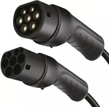 LogiLink Elektroauto Ladekabel E-Auto-Ladekabel (Typ 2 22 kW 32 A 7.50 m)