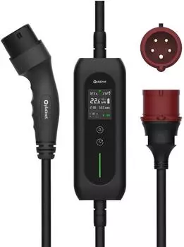 K&ouml;nner & S&ouml;hnen Elektroauto Ladekabel Platinet 46233 eMobility laadkabel 5 m (CEE 32 22 kW 32 A 5 m)
