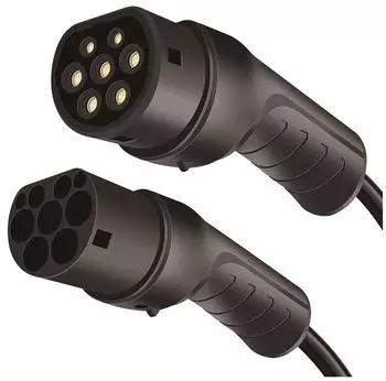 LogiLink Elektroauto Ladekabel E-Auto-Ladekabel (Typ 2 22 kW 42 A 2.50 m)