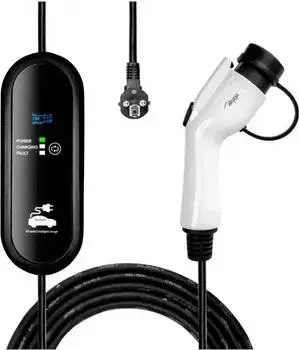 Akyga Elektroauto Ladekabel Ładowarka do samochodów elektrycznych AK-EC-23 GB/T LCD 1-faza 16A 3.8kW 5m (Typ 2 3.80 kW 16 A 5 m)