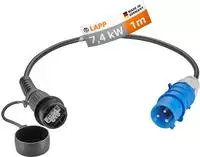 LAPP MOBILITY CEE-Ladeadapter Universal, bis zu 7,4 kW, 1-phasig