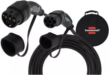 Brennenstuhl Elektroauto Ladekabel 1384000030 eMobility Ladekabel 7 m (Typ 2 22 kW 32 A 7 m)