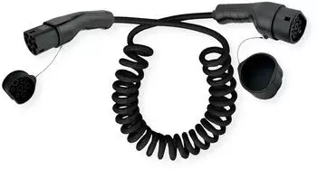 Roline Elektroauto Ladekabel E-Auto Ladekabel (Typ 2 11 kW 16 A 5 m)