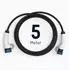 Ansmann Elektroauto Ladekabel Autoladekabel (Typ 2 11 kW 16 A 5 m)