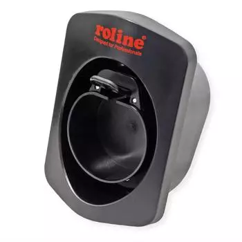 Roline Wandhalterung für E-Auto-Ladekabel mit Kabelablage und Sperrmechanismus (19.08.0090)